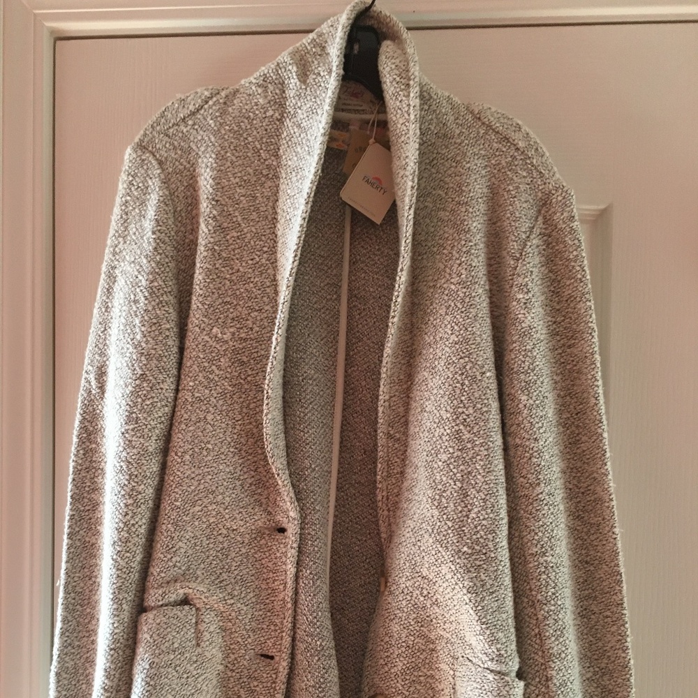 Faherty  winter blazer